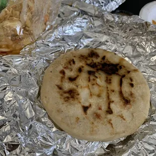 Pork &amp; cheese papusa