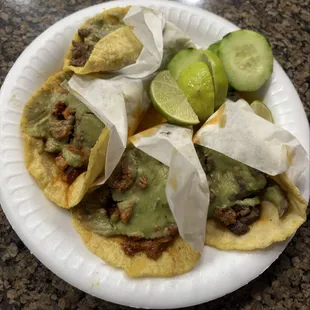 Asada and Adobada Tacos