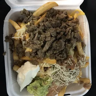 Papas de carne asada deliciosas !!