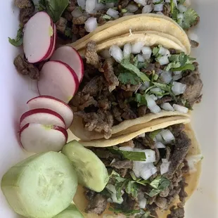 Carne asada tacos. Yummy