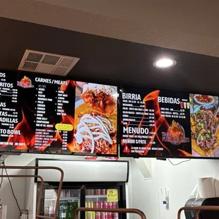 Menu and prices as of 2/6/25