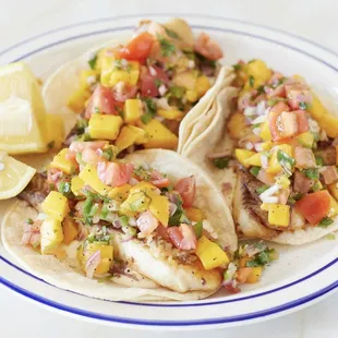 Mango Fish Tacos