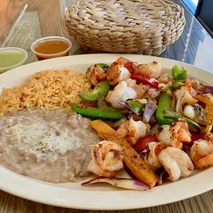 Shrimp Fajitas