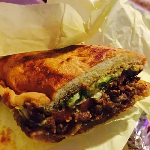 Carne Asada torta
