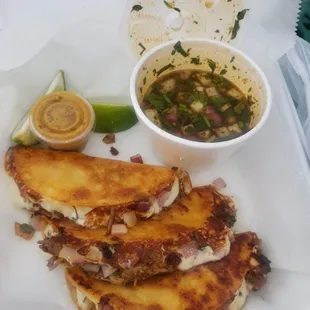 AMAZING BIRRIA TACOS &amp; SOUP, THE BEST I&apos;VE EVER HAD :)