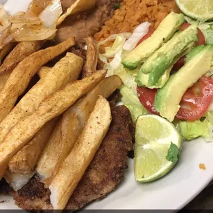 Milanesa plate