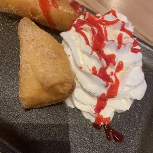 Fried Cheesecake Burrito