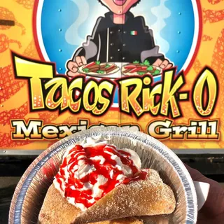 Fried Cheesecake Burrito