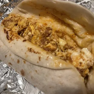 Chorizo &amp; Egg Taco