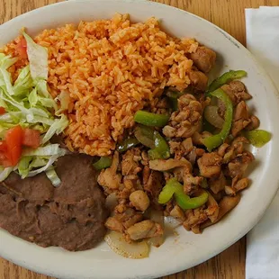 Chicken Fajita Plate