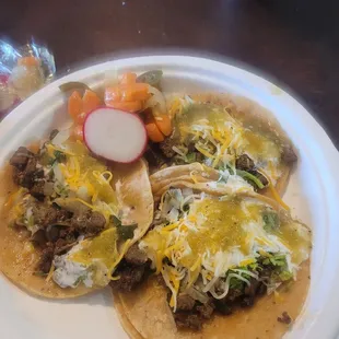 Steak tacos
