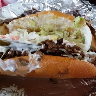 Carne asada torta