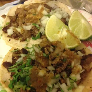 2 lengua tacos 1.75 each