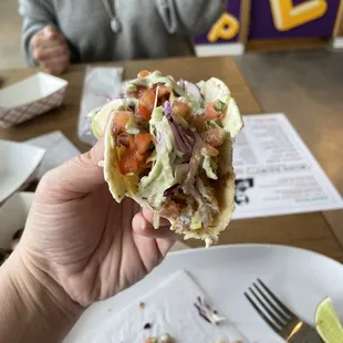 Pescada Taco (red snapper!)  (4/30/2021)