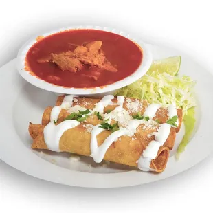 pozole 3 flautas