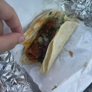 Chorizo Tacos