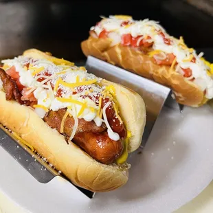 Bacon Wrapped Hotdogs