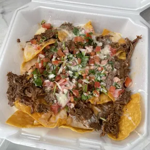 Nachos Barbacoa
