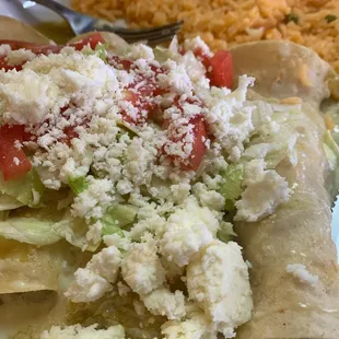 Enchiladas Verdes