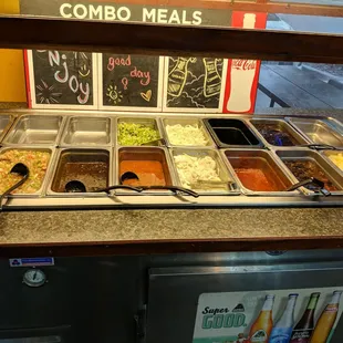 Salsa bar