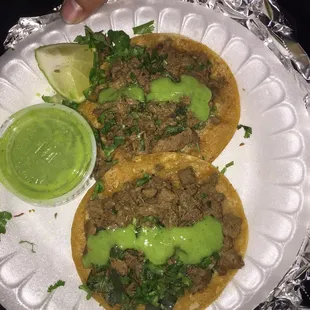 Asada tacos