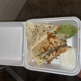 Carne Asada Quesadilla