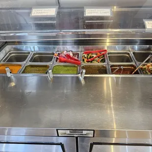 Salsa bar