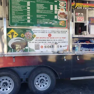 Menu and Food Truck