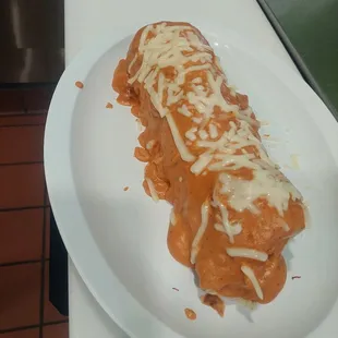 a plate of enchiladadas