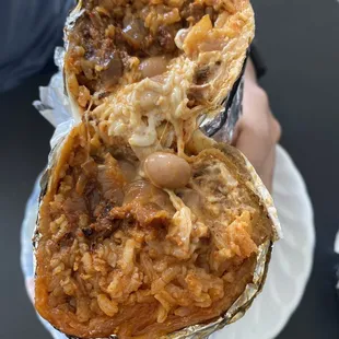 Al Pastor Super Burrito