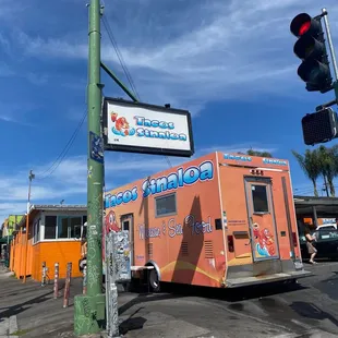 Back of the food truck