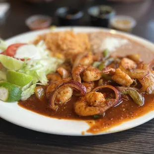 Camarones a la diabla