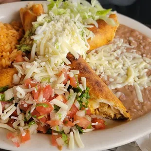 Chicken flautas