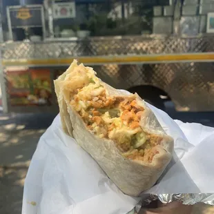 Burrito supreme with chicken
