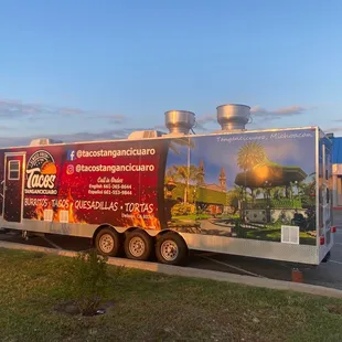 View from street - evening