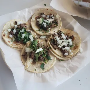 Carne asada tacos