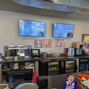 Inside Ordering Counter