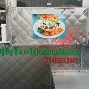 Catering phone number.