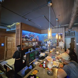 The bar