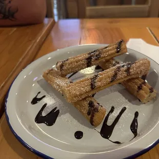 Churros con Chocolate