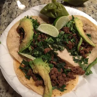 Fajita tacos............