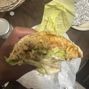 I asked for a steak burrito, but apparently it&apos;s a rice burrito and beans