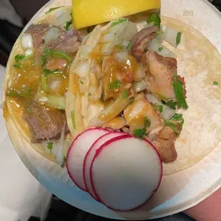 tacos (lengua + buche)