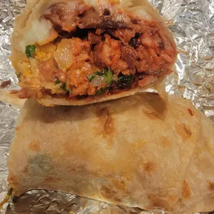 Adobada burrito