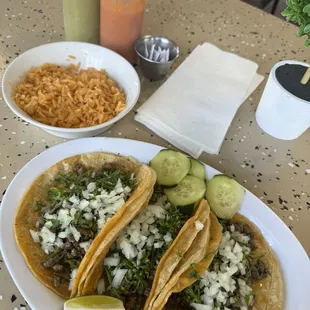 CARNE ASADA TACOS