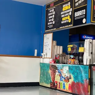 Front counter
