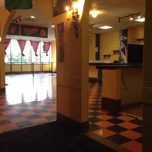 This place is huge! They will also have a Banquet Room when they are finished with the upgrades.