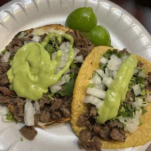 Vampiro de asada and carne asada taco