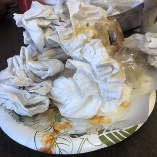 My food bc it's so dry