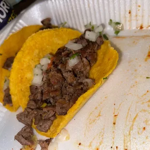 Just one sad tortilla